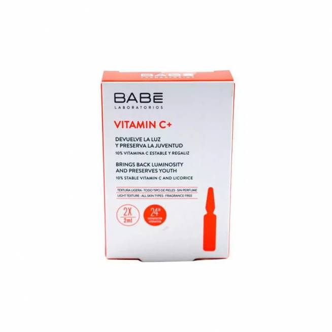 "Babe" vitamino C ampulės 2 vienetai X 2ml