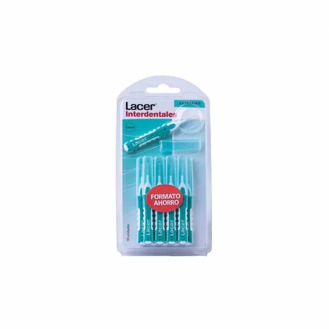 "Lacer Interdental Extrafine Straight 10uts