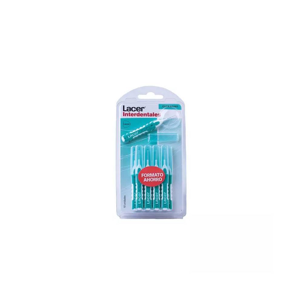 "Lacer Interdental Extrafine Straight 10uts