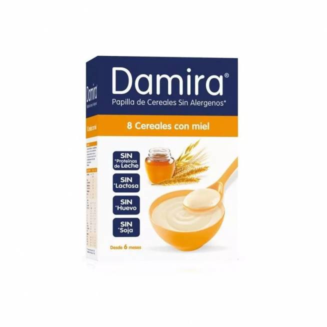 Damira™ 8 dribsniai su medumi 600g