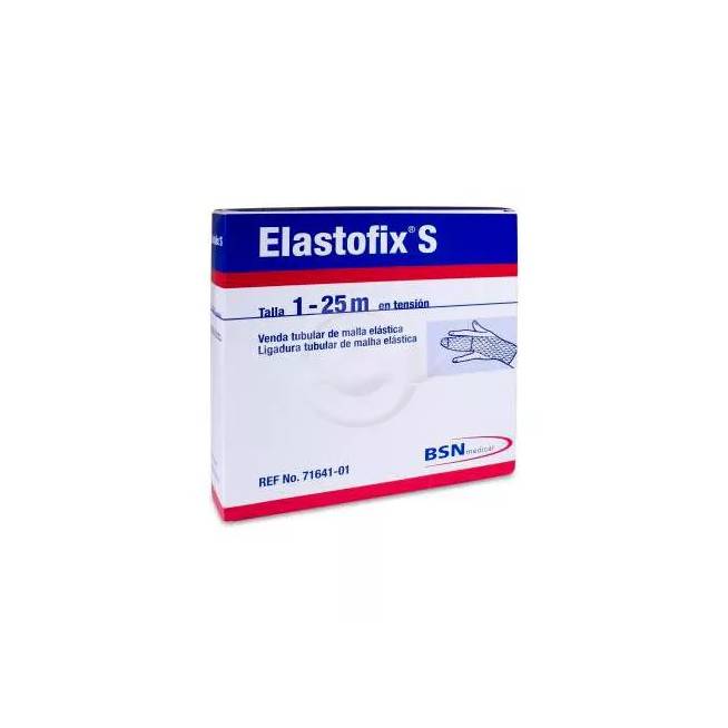 Elastofix S vamzdinis tvarstis Elastinis tinklinis rankų čiurnos tvarstis 1 - 25 M Bsn Medical