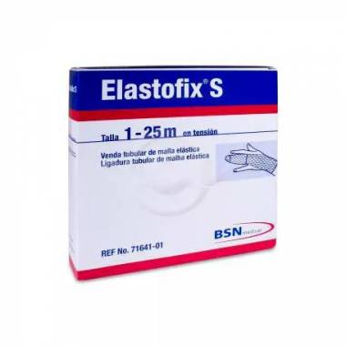 Elastofix S vamzdinis tvarstis Elastinis tinklinis rankų čiurnos tvarstis 1 - 25 M Bsn Medical