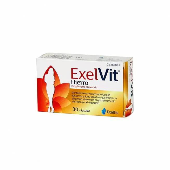 "Exelvit Iron" 30 kapsulių