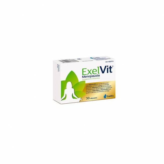 Exelvit Menopauzė 30 kapsulių