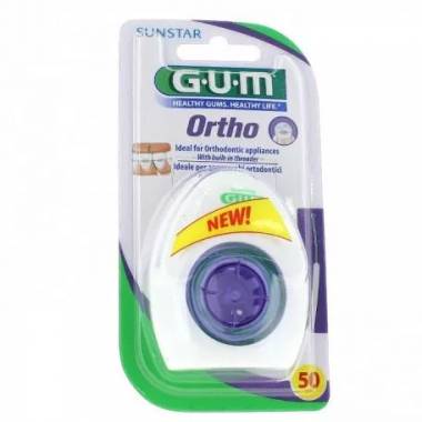 "Sunstar Gum Ortho" dantų siūlas 50 vienetų