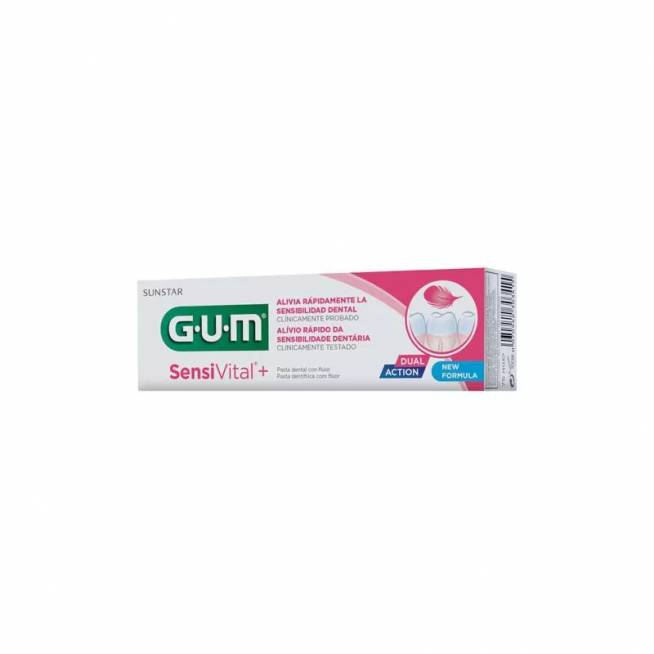 Gum Sensitive Rubber dantų pasta T- 75ml