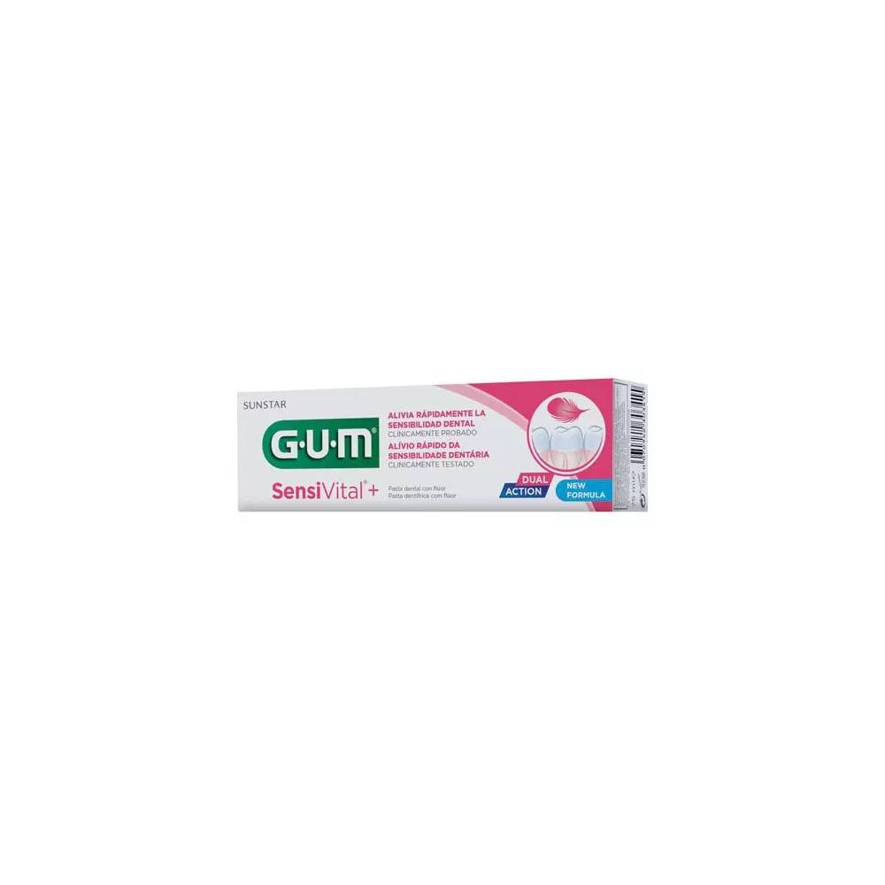 Gum Sensitive Rubber dantų pasta T- 75ml