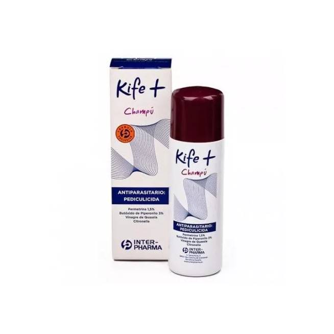 "Inter Pharma Kife Lice Shampoo Comb 100ml