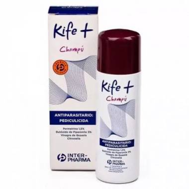 "Inter Pharma Kife Lice Shampoo Comb 100ml