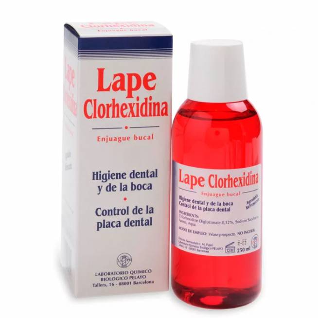 Laboratorio Pelayo Lape Chlorhexidine burnos skalavimo skystis 250ml