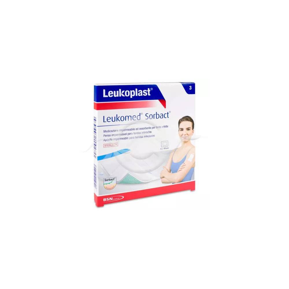 Bsn Medical Leukomed Sorbact Sterilus apozitinis Adh 8 X