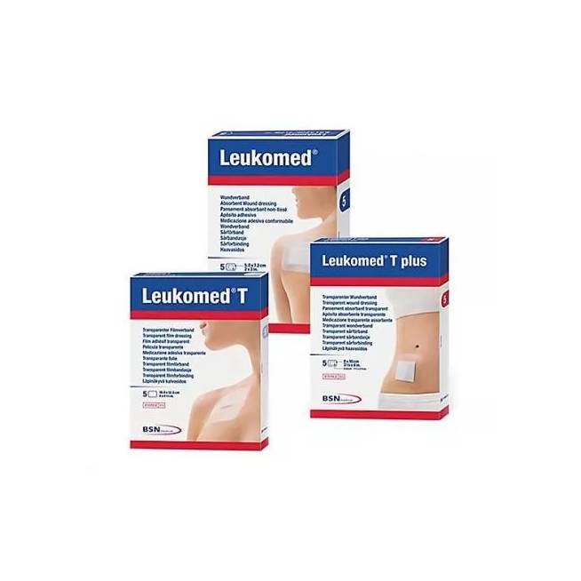 "Leukomed T" skaidrus appozitas 11x14 cm 5 vienetai Bsn Medical