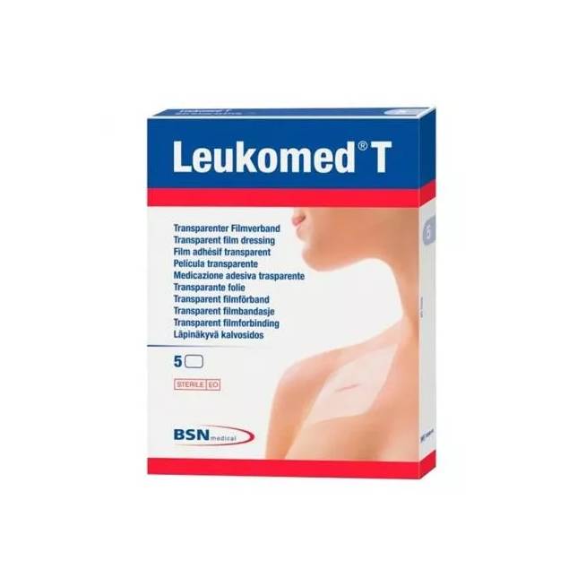 "Leukomed T" skaidrus appozitas 15x25 cm 5 vienetai Bsn Medical