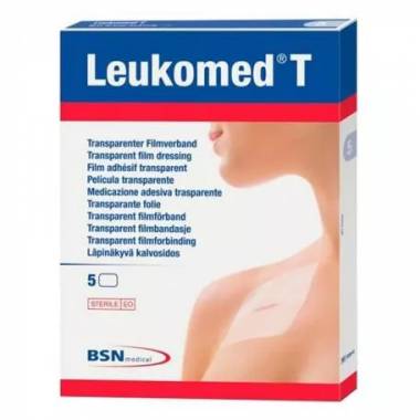 "Leukomed T" skaidrus appozitas 15x25 cm 5 vienetai Bsn Medical