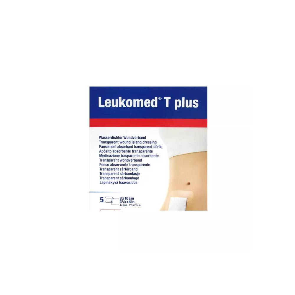 Bsn Medical Leukomed T Plus Tape 8cm X 10cm 5 Uds