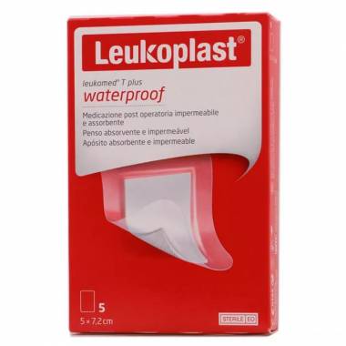 Bsn Medical Leukoplast T Plus tvarsčiai 5x7,2cm 5 vnt