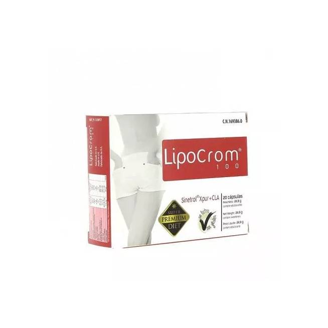 Nc Lipocrom 100 20 kapsulių