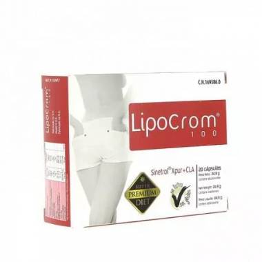 Nc Lipocrom 100 20 kapsulių