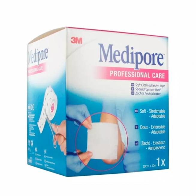 3 m Medipore neaustinė juosta 10 cmx10 m