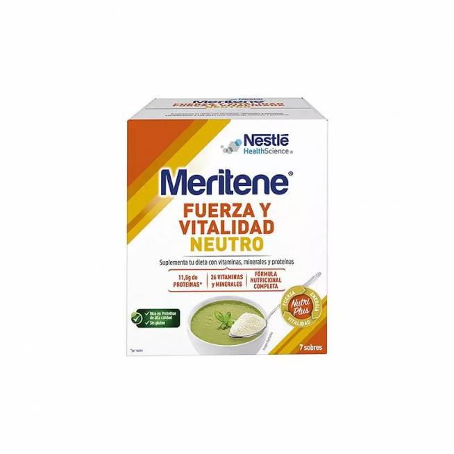 Meritene™ Neutralus plokštelėms 7 paketėliai