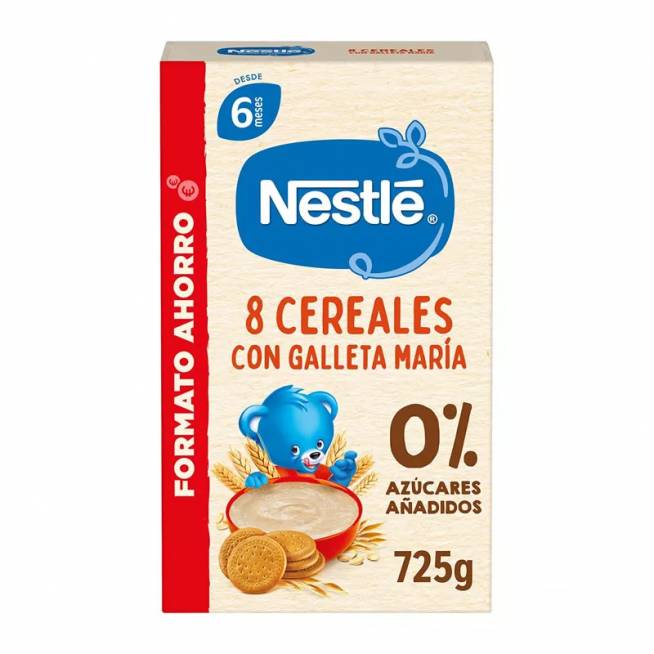 Nestle Nestlé Nestlé košė 8 dribsniai su Mary Cookie 725g