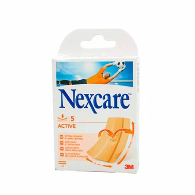 "Nexcare Active Strips" 5 juostelės 10x6cm