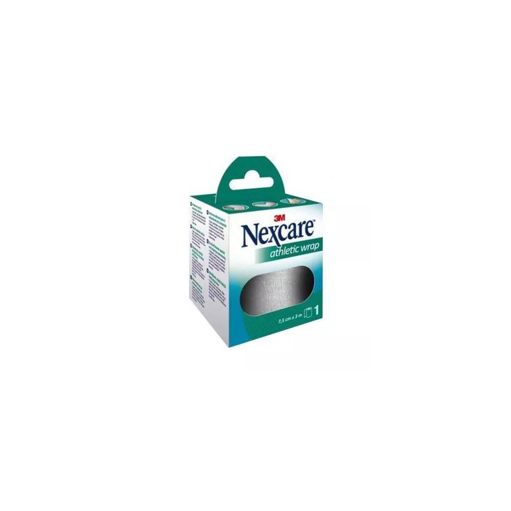 Kohezyvinis baltas elastinis tvarstis 3 M X 7,5 cm "Nexcare