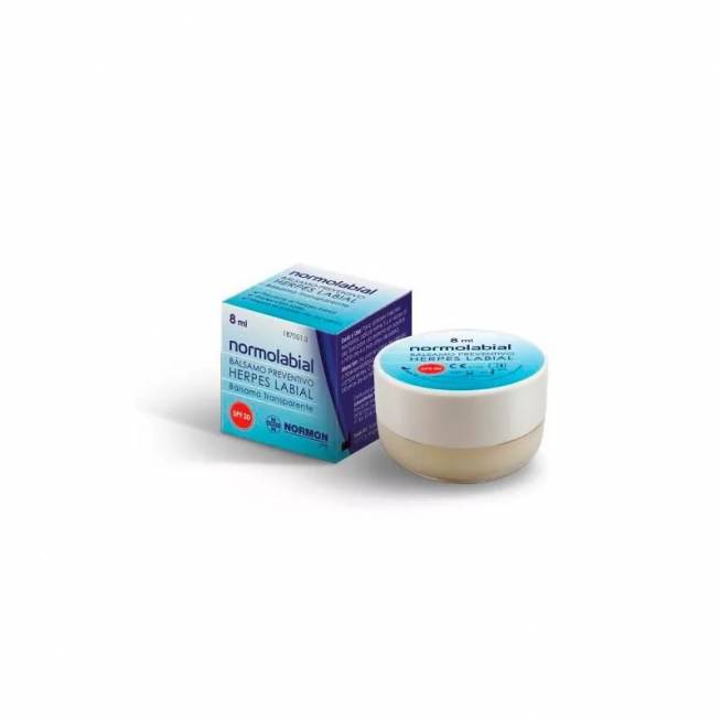 Normon Normolabial Balsamo Herpes Labial Spf30 Tarro 8ml