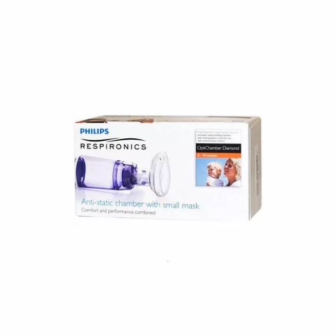 "Philips Respironics" kamera "Optichamber Diamond Con Mascarilla Neonato 0-18m