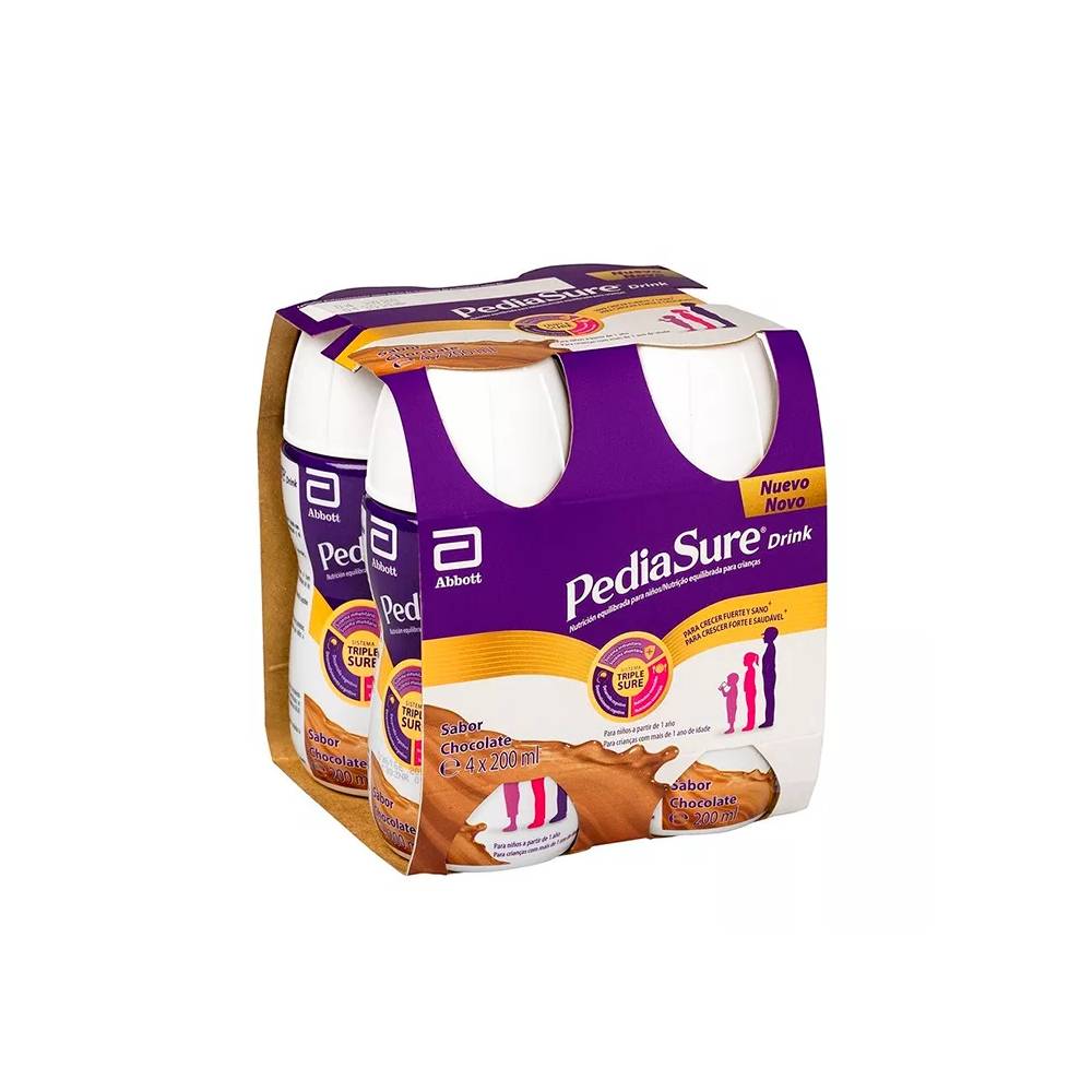 Pediasure Drink Chocolate 4x 200ml