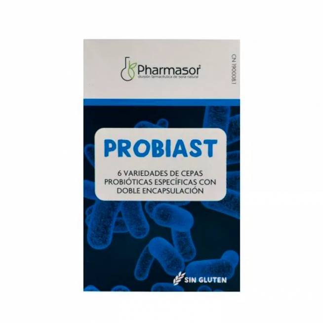 Pharmasor Probiast 10 kapsulių 