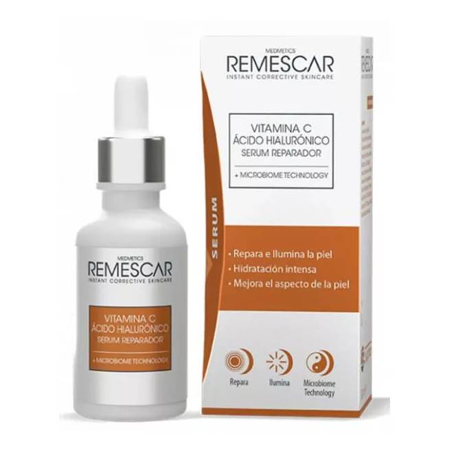 "Remescar" atstatomasis serumas su vitaminu C ir hialurono rūgštimi 30ml