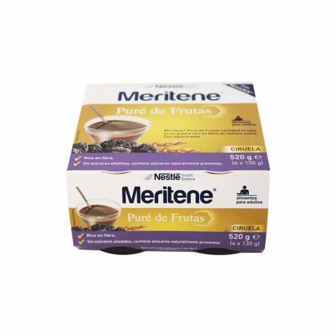 "Meritene Resource" vaisių tyrelė "Varied Plum Puree" 4 vnt