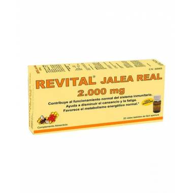 "Pharma Otc Revital Royal Jelly 2000 Mg 20 ampulių