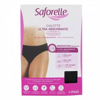 "Saforelle Ultra Absorbent Short Black" juodas dydis L