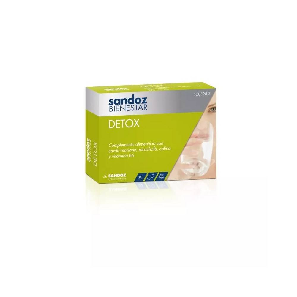 "Sandoz Detox" 30 kapsulių