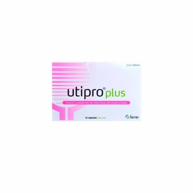 Ferrer Utipro Plus 15 kapsulių