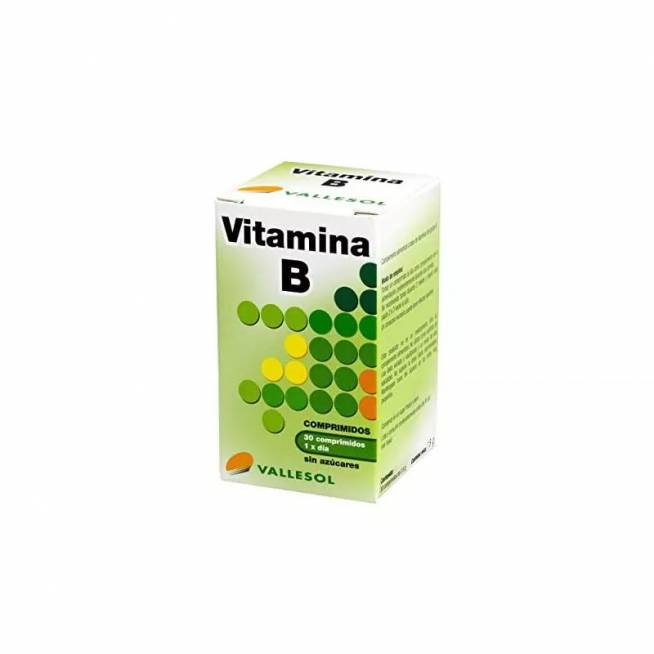 Vallesol kompleksas Vitaminas B 30komplektų