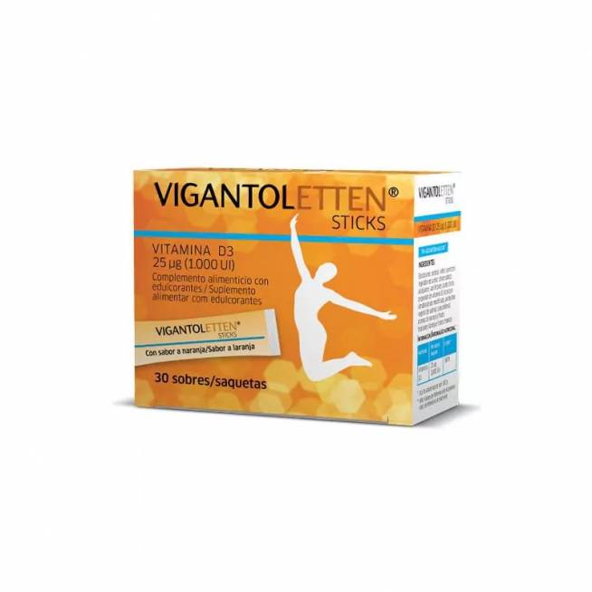 Merck Vigantoletten Vitamin D3 Sticks 30 vienetų