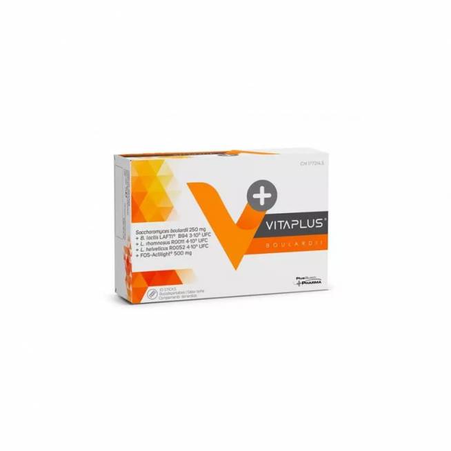 Vitaplus Boulardii Sabor Leche 10 lazdelių