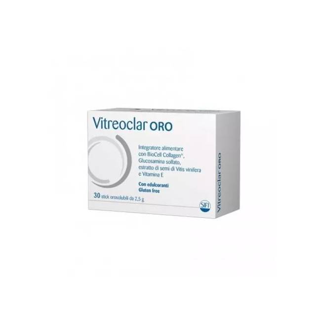 Vitreoclar Gold Orosoluble Sticks 30 vienetų Sifi