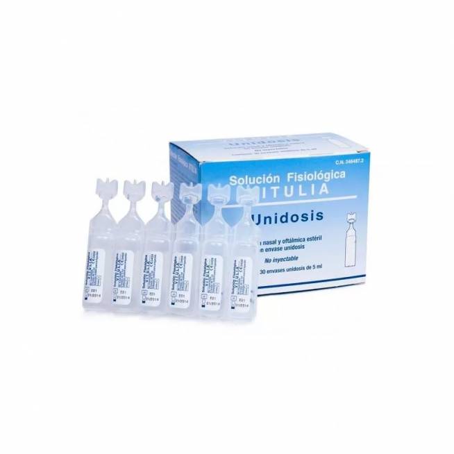 Vitulia fiziologinis tirpalas 30x 5ml