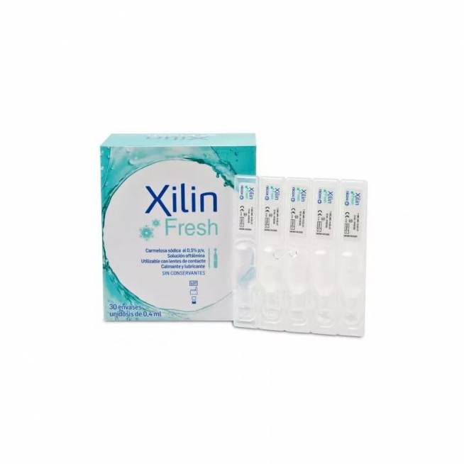 Nicox Xilin Fresh akių lašai 0' 4ml 30 vienetų