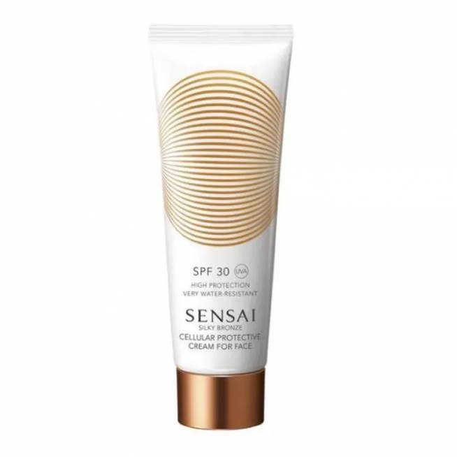 Sensai Silky Bronze apsauginis kremas veidui Spf30 50ml