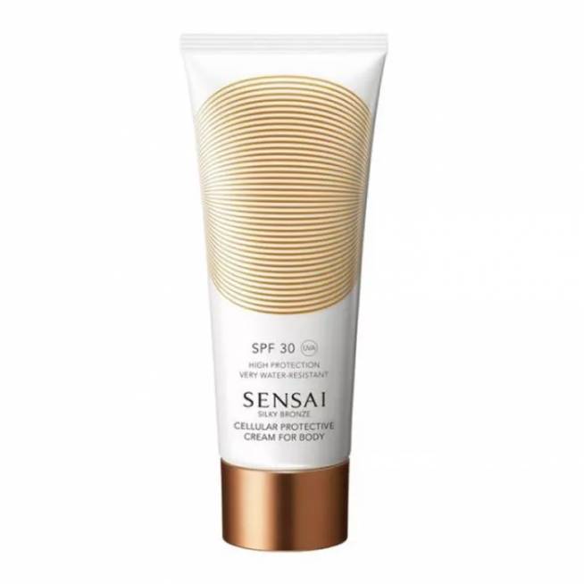 Sensai Silky Bronze Cellular apsauginis kremas kūnui Spf30 150ml