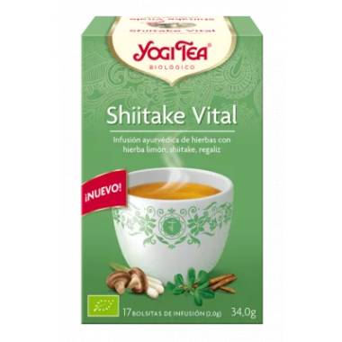 "Yogi Tea Shiitake Vital 17 Bolsitas