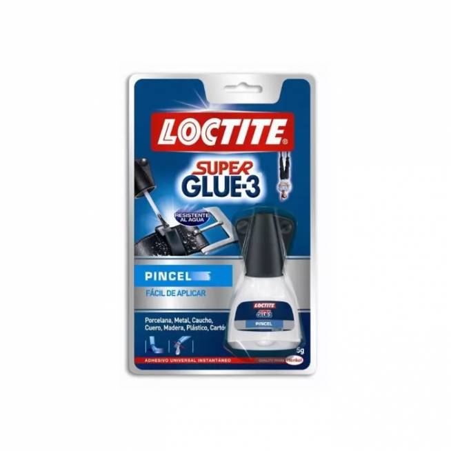 "Loctite Super Glue-3" klijai su teptuku 5g