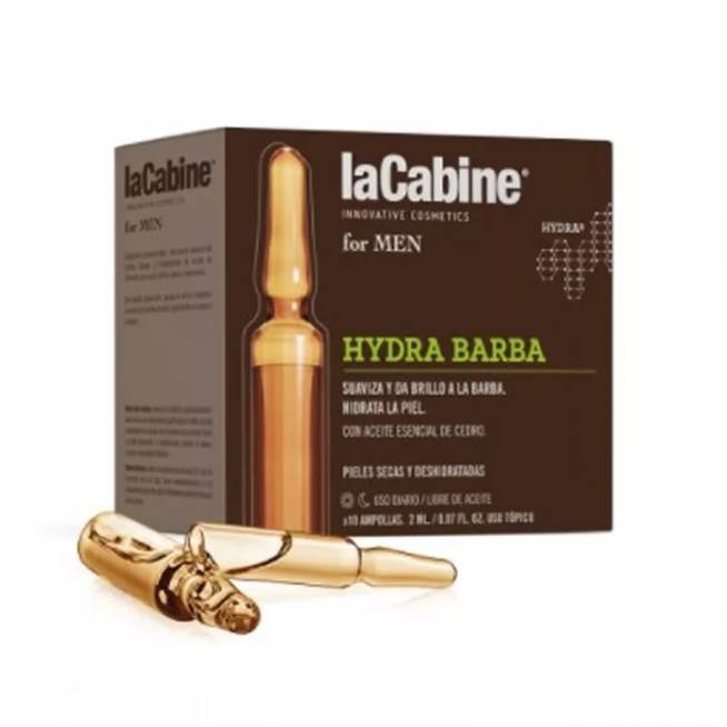 "La Cabine For Men Hydra Beard Ampoules" 10x2ml