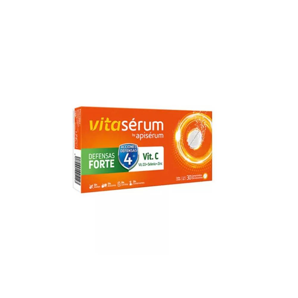 Vitaserum By Apiserum Defensas Forte Vit C 30 tablečių