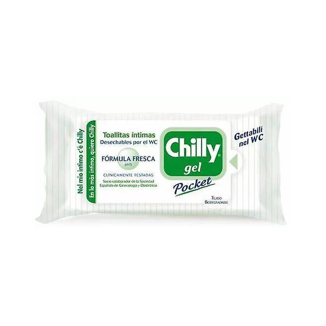 Chilly Toallitas Íntimas Formula Fresca Ph5 12 vienetų 